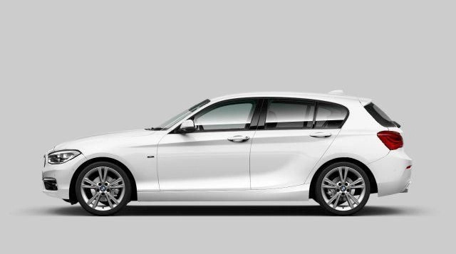 BMW Seria 1 cena 56990 przebieg: 131950, rok produkcji 2015 z Żmigród małe 37